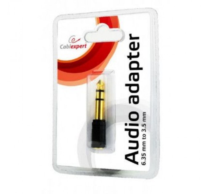 Cablexpert Перехідник 6.35мм M / F 3.5 мм Cablexpert (A-6.35M-3.5F)