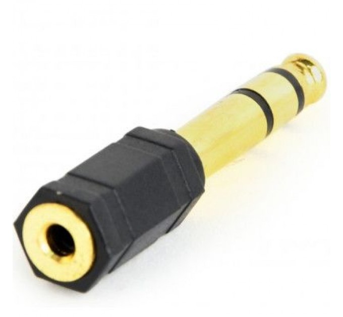 Cablexpert Перехідник 6.35мм M / F 3.5 мм Cablexpert (A-6.35M-3.5F)