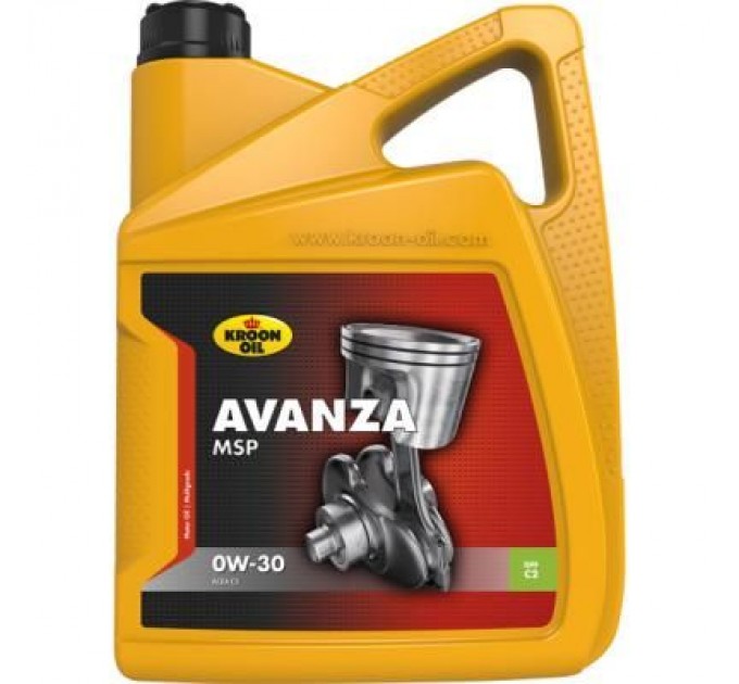 Моторна олива Kroon-Oil Avanza MSP 0W-30 5л (KL 35942)