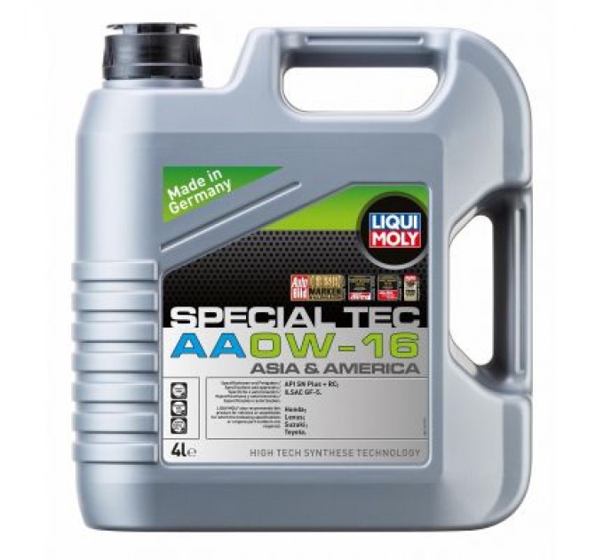 Моторна олива Liqui Moly SPECIAL TEC AA 0W-16 4л (LQ 21327)