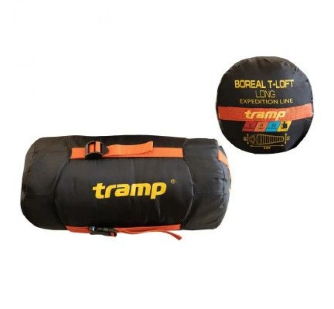 Спальний мішок Tramp Boreal Long Right Orange/Grey (UTRS-061L-R)