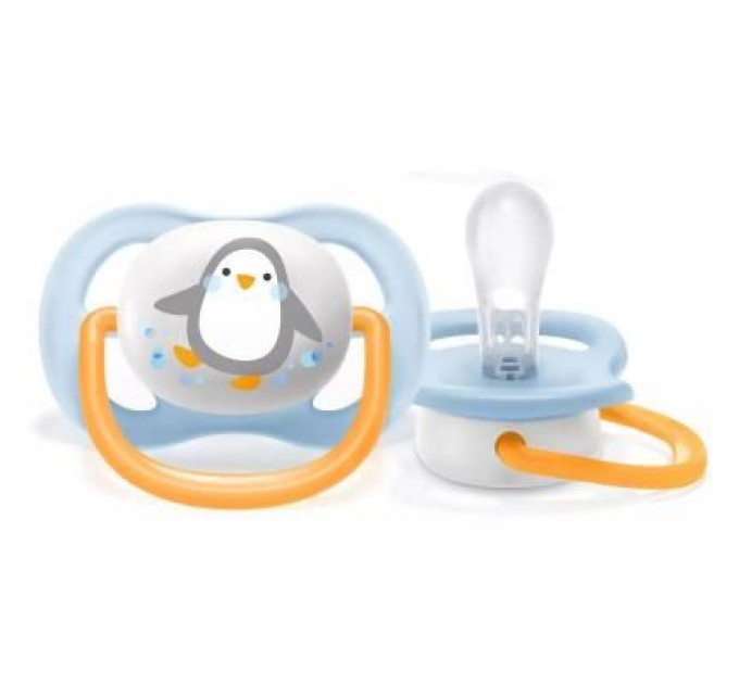 Пустушка Philips AVENT Ultra Air Animal для хлопчиків 0-6 міс (SCF080/05)