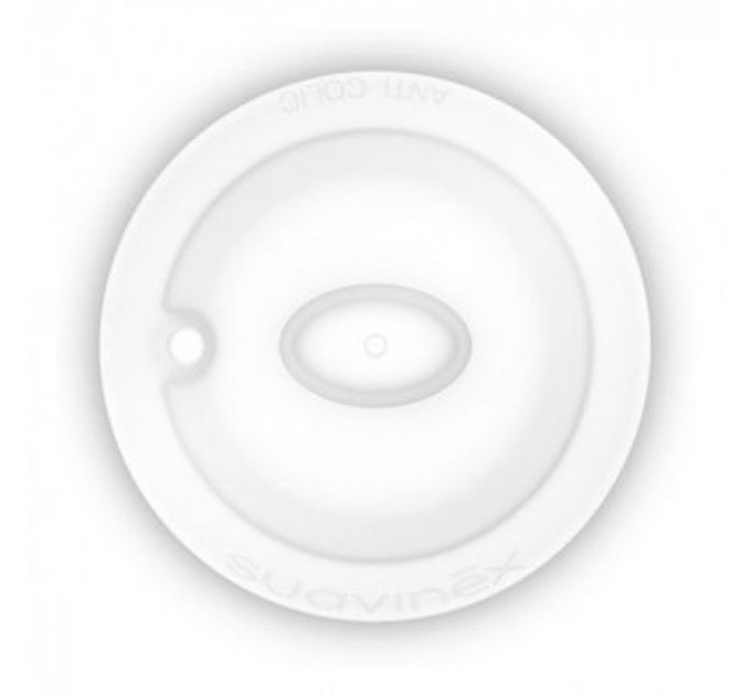 Соска Suavinex силіконова, фізіологічна, повільний потік 2 шт. (307042)