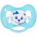 Пустушка Baby Team силіконова вишнеподібної форми 0+ міс (3003_блакитний)