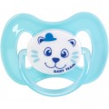 Baby Team Пустушка Baby Team силіконова,класична, 0+ міс (3007_блакитний)