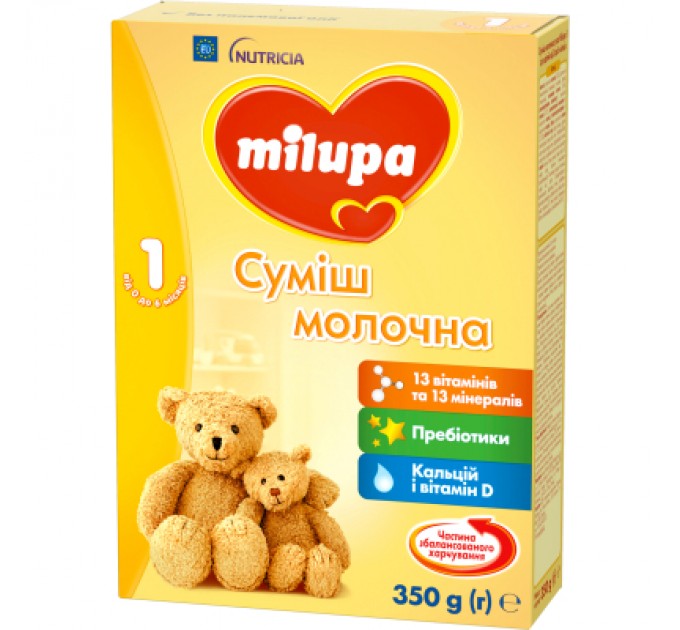 Дитяча суміш Milupa 1 молочна 350 гр (5900852025488)