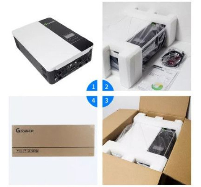 Growatt Сонячний інвертор Growatt SPF5000ES 5000W (SPF5000ES)