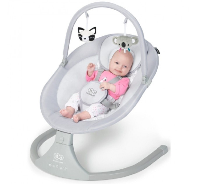 Крісло-гойдалка Kinderkraft Luli Gray (5902533915668)