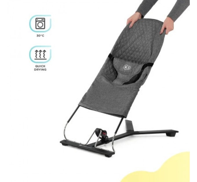 Крісло-гойдалка Kinderkraft Mimi Grey (5902533918355)