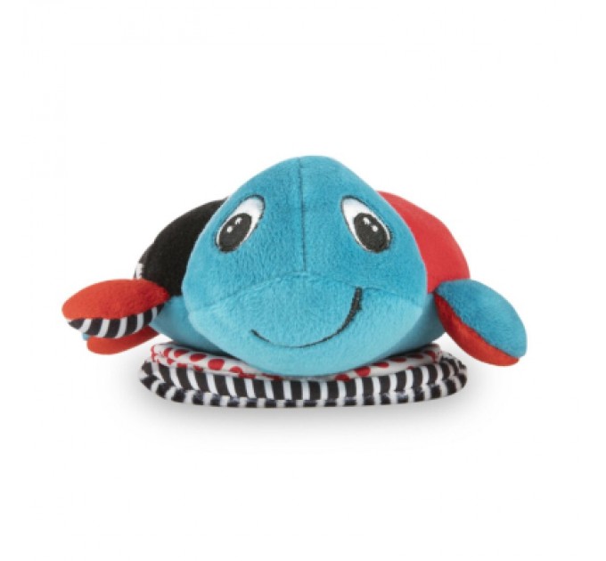Брязкальце Canpol плюшева музична Морська черепаха бірюзовий (68/070_tur)
