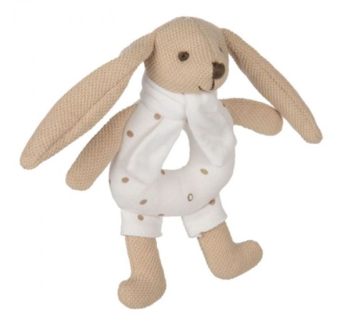 Брязкальце Canpol м'яка Кролик бежевий (80/201_bei)