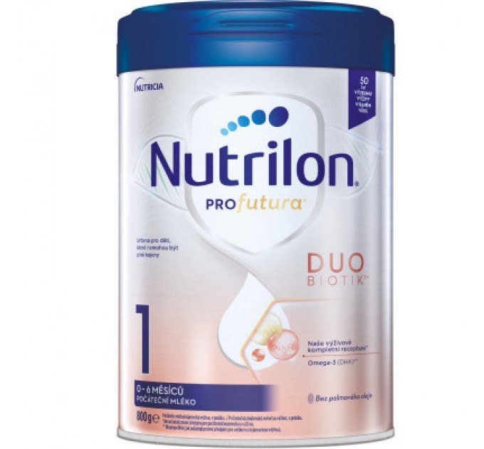 Дитяча суміш Nutrilon Profutura 1 для дітей від 0 до 6 місяців 800 г (8718117612086)
