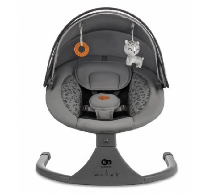 Крісло-гойдалка Kinderkraft Lumi 2 Dark Grey (5902533925025)
