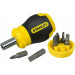 Stanley Набір викруток Stanley Multibit Stubby з 6 змінними бітами (0-66-357)