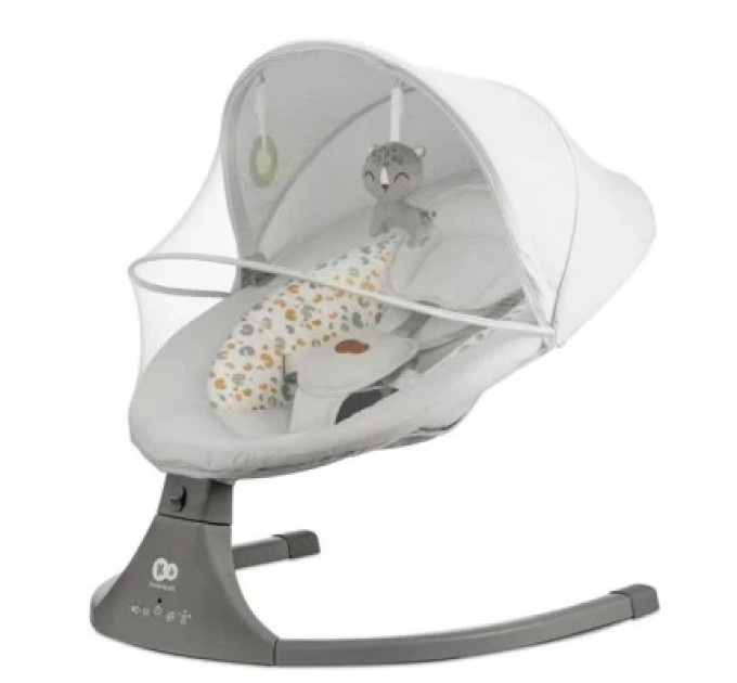 Крісло-гойдалка Kinderkraft Lumi 2 Light Grey (5902533925018)