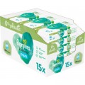 Pampers Дитячі вологі серветки Pampers Harmonie Aqua 15 пачок x 48 шт (8006540510247)