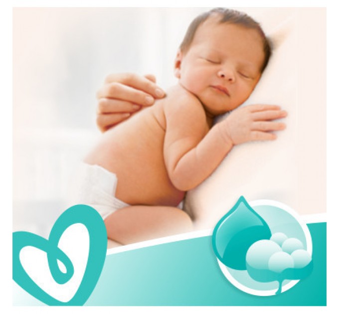 Дитячі вологі серветки Pampers Sensitive 6 пачок х 52 шт (8001841041452)