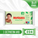 Huggies Дитячі вологі серветки Huggies Natural Care 56 х 4 шт (5029053550183)