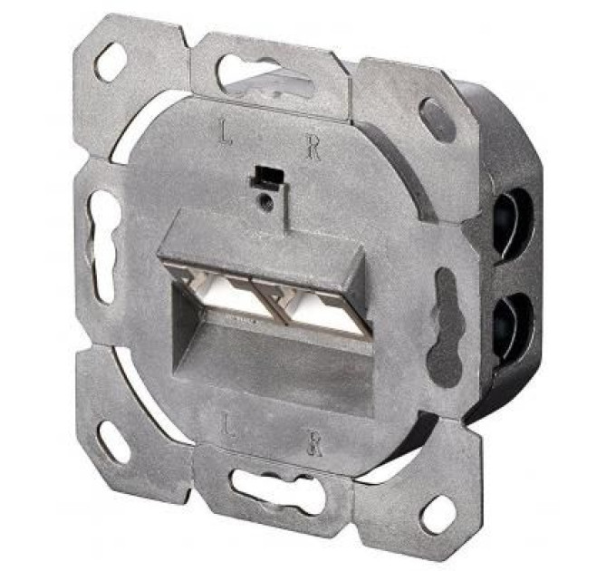 Assmann Комп'ютерна розетка Digitus 2xRJ45 STP, cat. 6, для відкритої проводки (DN-9006-N)