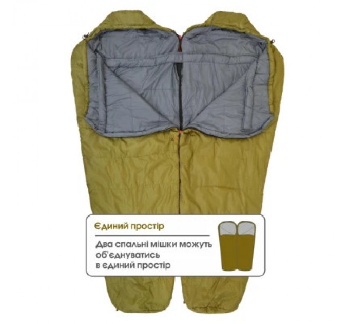 Спальний мішок Mousson RINGO R Olive (10163)