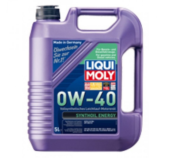 Моторна олива Liqui Moly Synthoil Energy SAE 0W-40 5л. (1923)