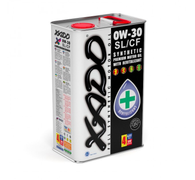 Моторна олива Xado 0W-30 SL/CF 4л (XA 20201)