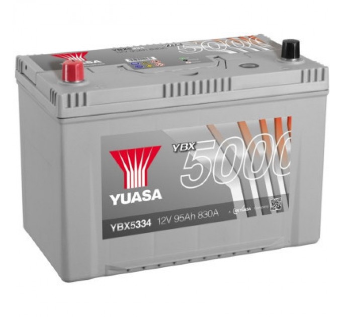 Yuasa Акумулятор автомобільний Yuasa 12V 100Ah Silver High Performance Battery (YBX5334)