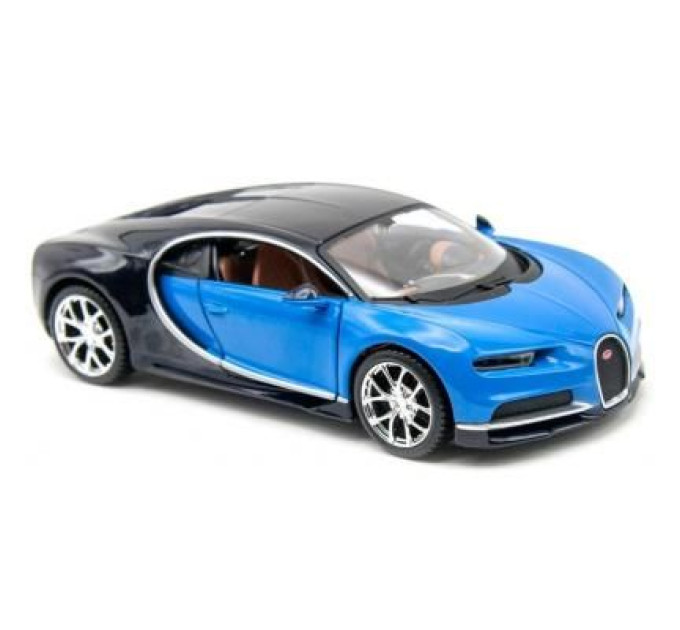 Maisto Машина Maisto Bugatti Chiron (1:24) сіній металік (31514 met. blue)