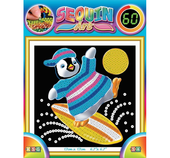 Sequin Art Набір для творчості Sequin Art 60 Penguin (SA1328)