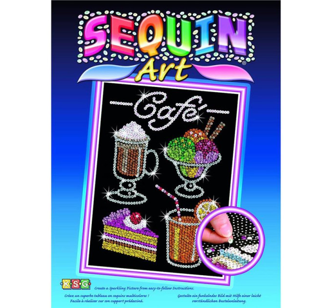 Sequin Art Набір для творчості Sequin Art BLUE Cafe (SA1424)