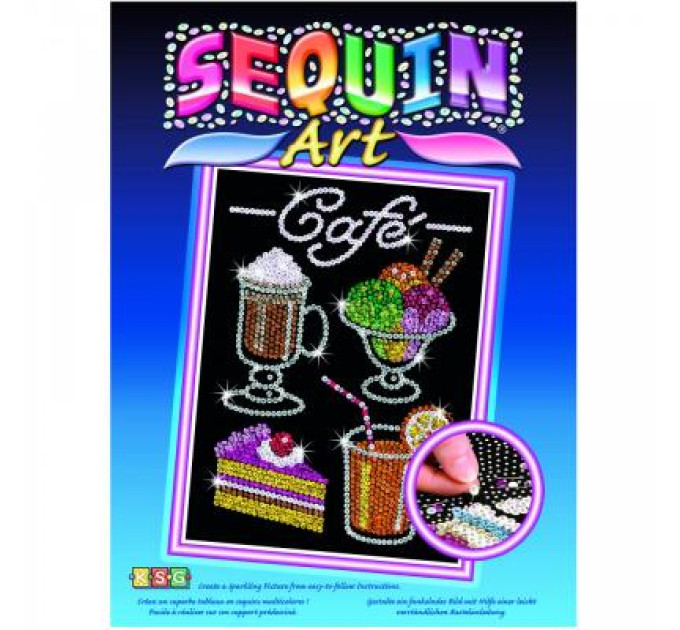 Sequin Art Набір для творчості Sequin Art BLUE Cafe (SA1424)