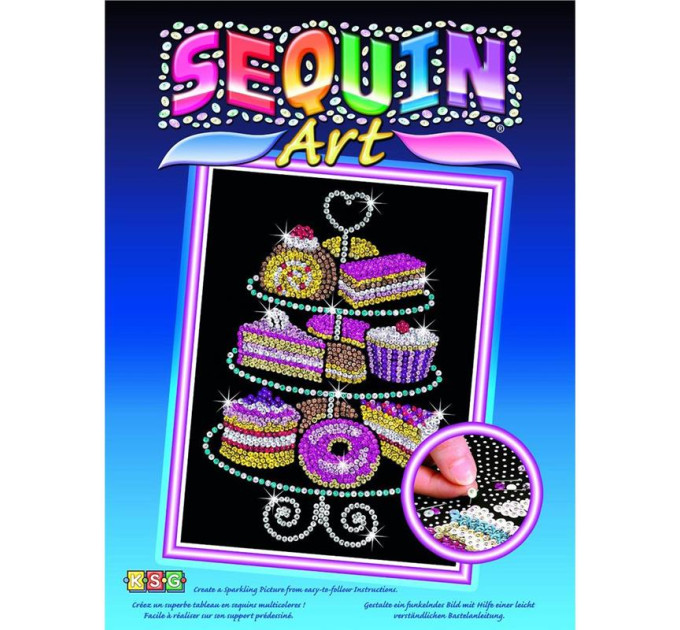 Sequin Art Набір для творчості Sequin Art BLUE Cakestand (SA1423)