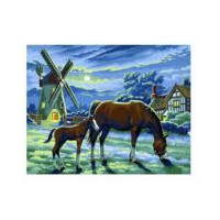 Набір для творчості Sequin Art PAINTING BY NUMBERS SENIOR Evening Pasture (SA0429)
