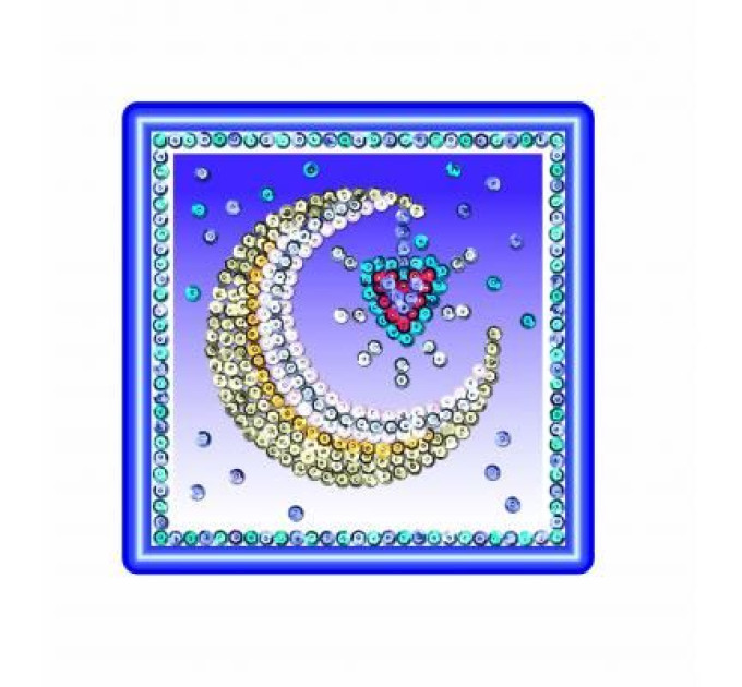 Sequin Art Набір для творчості Sequin Art SEASONS Cosmic ,Sun,Moon and Stars (SA1511)
