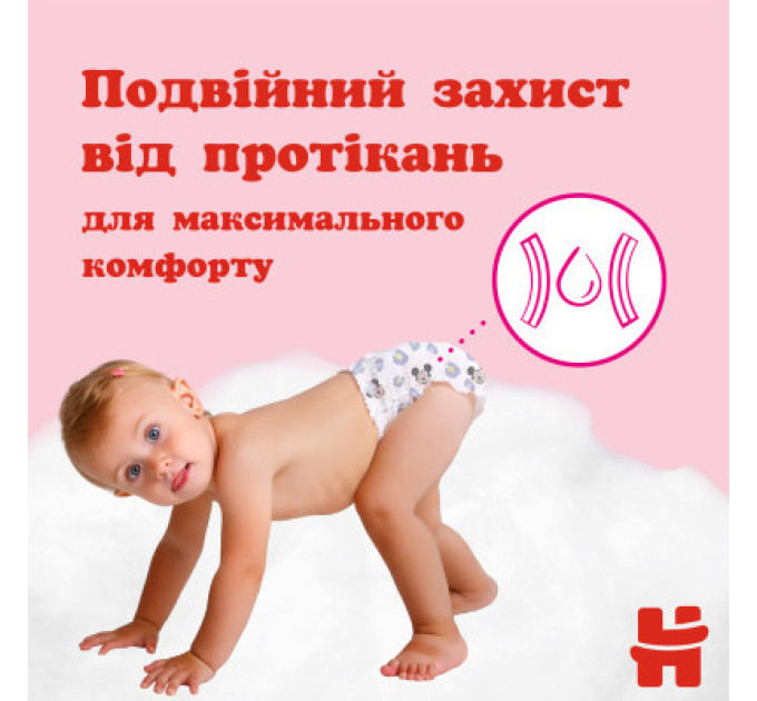 Huggies Підгузки Huggies Pants 6 (15-25 кг) для дівчаток 60 шт (5029053564135)