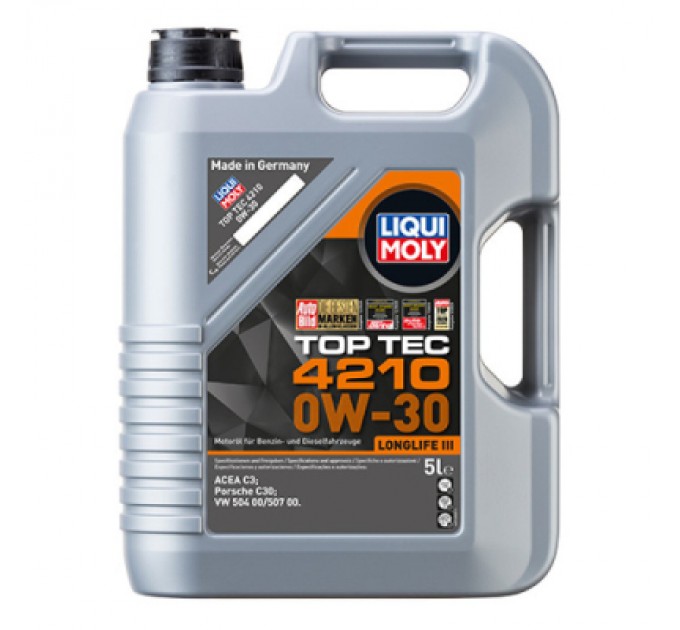 Моторна олива Liqui Moly Top Tec 4210 SAE 0W-30 5л. (21605)