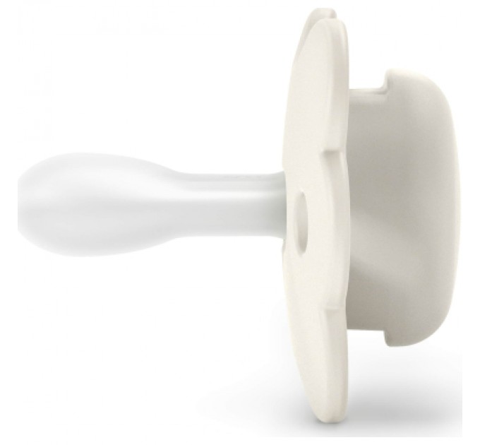 Пустушка Suavinex Wonderland у формі метелика, 0-6 міс. бежева з малюнком (308771)