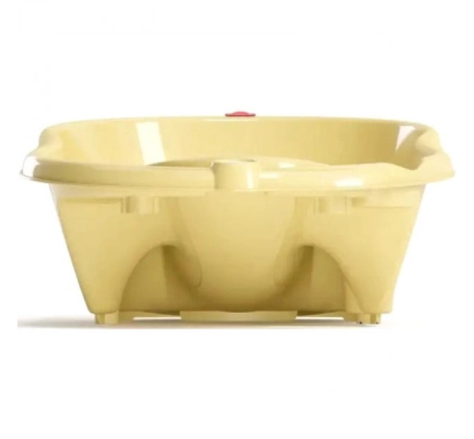 Ok Baby Ванночка Ok Baby Onda з анатомічною гіркою і термодатчиком, жовтий (38231300)