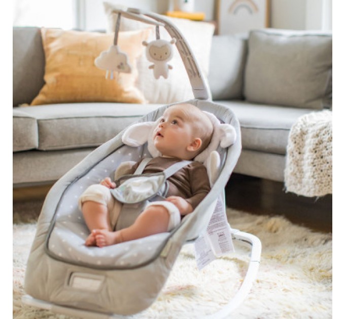 Крісло-гойдалка Ingenuity 2 в 1 Cuddle Lamb (12118)