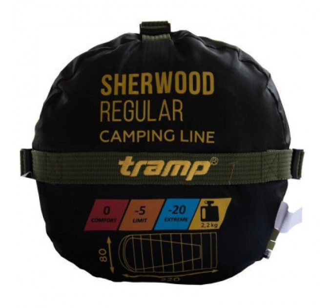Спальний мішок Tramp Sherwood Regular Olive/Grey R (UTRS-054R-R)
