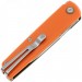 Ніж SRM Qrick, Sandvik14C28N, G10, помаранчево-зелений (408L-GX)