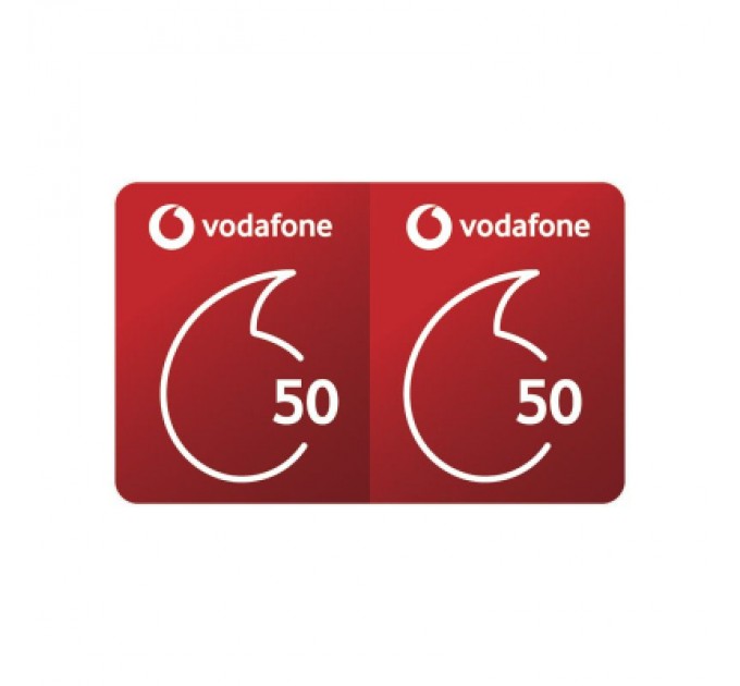 Картка поповнення рахунку Vodafone 50 (USGMPJB00100011__V)