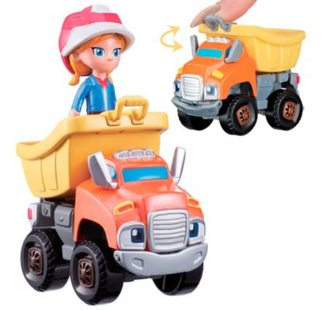 Rev&Roll Ігровий набір Rev&Roll Рев та Рамбл DieCast Лорі та Тіппер (EU881051)