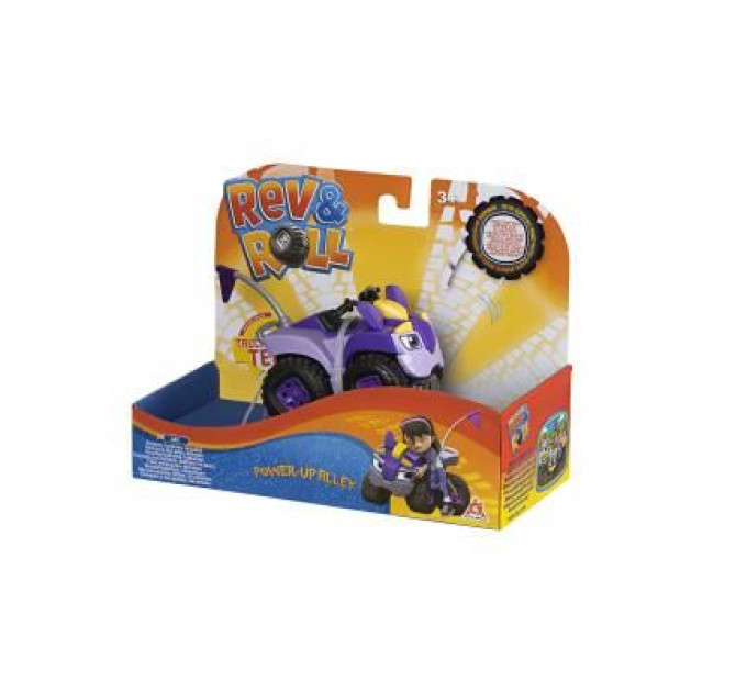 Rev&Roll Машина Rev&Roll Рев та Рамбл Power-Up Еллі (EU881220)