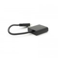 Перехідник HDMI M to VGA F 0.1m 4K/2K black Voltronic (YT-C-HDMI(M)/VGA(F)-B)