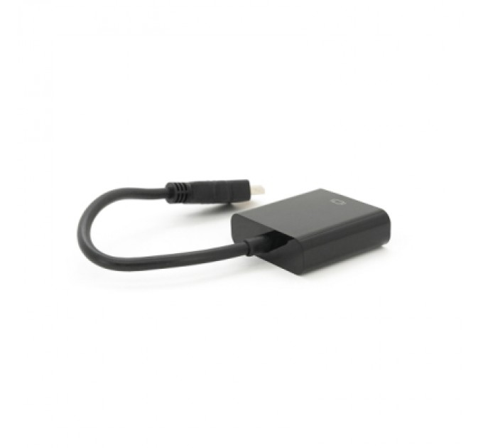 Перехідник HDMI M to VGA F 0.1m 4K/2K black Voltronic (YT-C-HDMI(M)/VGA(F)-B)