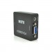 Перехідник HDMI F to VGA F 720P/1080P black Voltronic (YT-CM-HDMI/VGA-B)