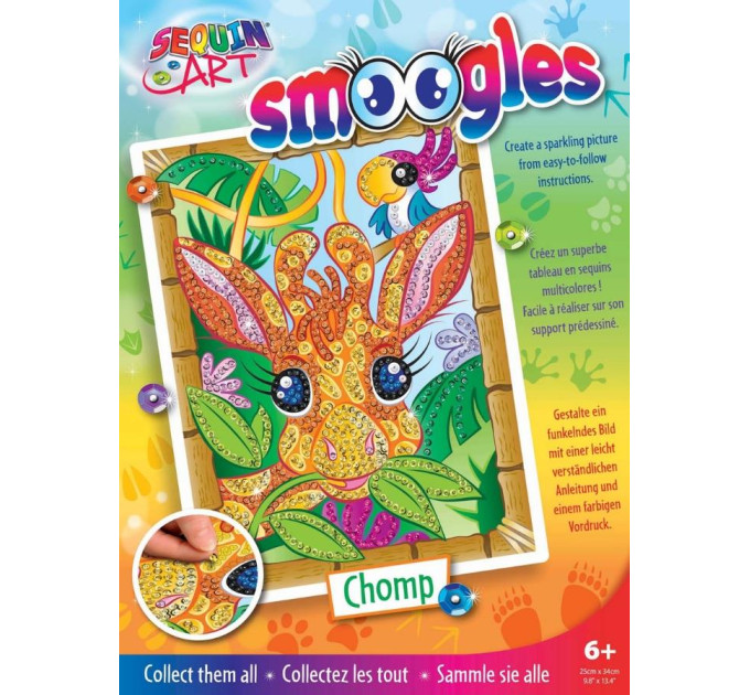 Sequin Art Набір для творчості Sequin Art SMOOGLES Жираф (SA1822)