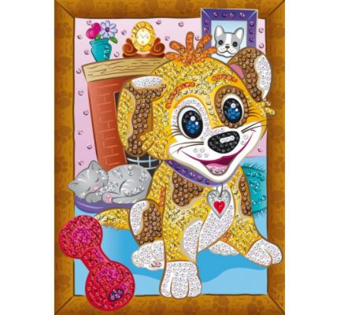 Sequin Art Набір для творчості Sequin Art SMOOGLES Щеня (SA1816)