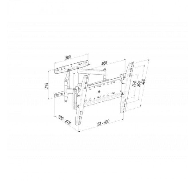 KSL Кронштейн KSL WMO-6246T